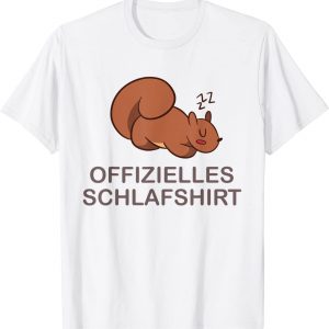 Eichhörnchen Schlafshirt Offizielles Schlafshirt Lustig T-Shirt