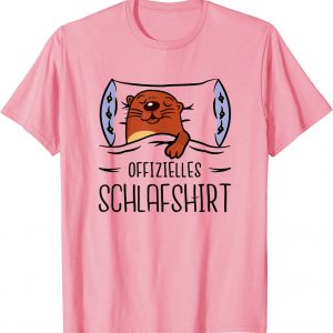 Offizielle Schlafshirt Süßen Otter bedruckt T-Shirt