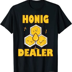 Honig Dealer Imker Bienenzüchter Bienen Honigwabe T-Shirt