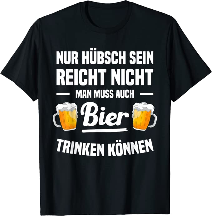Lustiges Biertrinker Shirt für Fastnacht und Ballermann