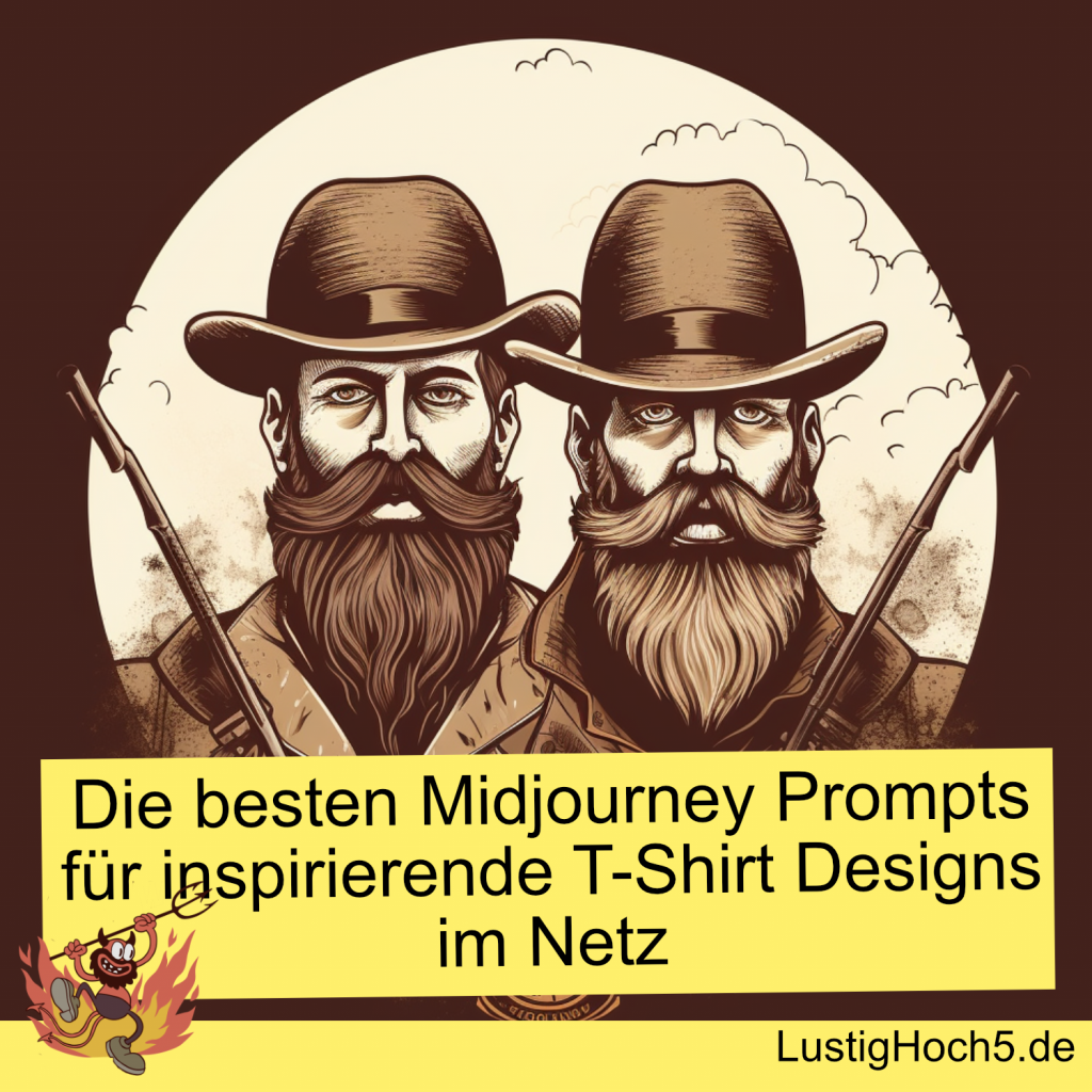 Die besten Midjourney Prompts für inspirierende T-Shirt Designs im Netz