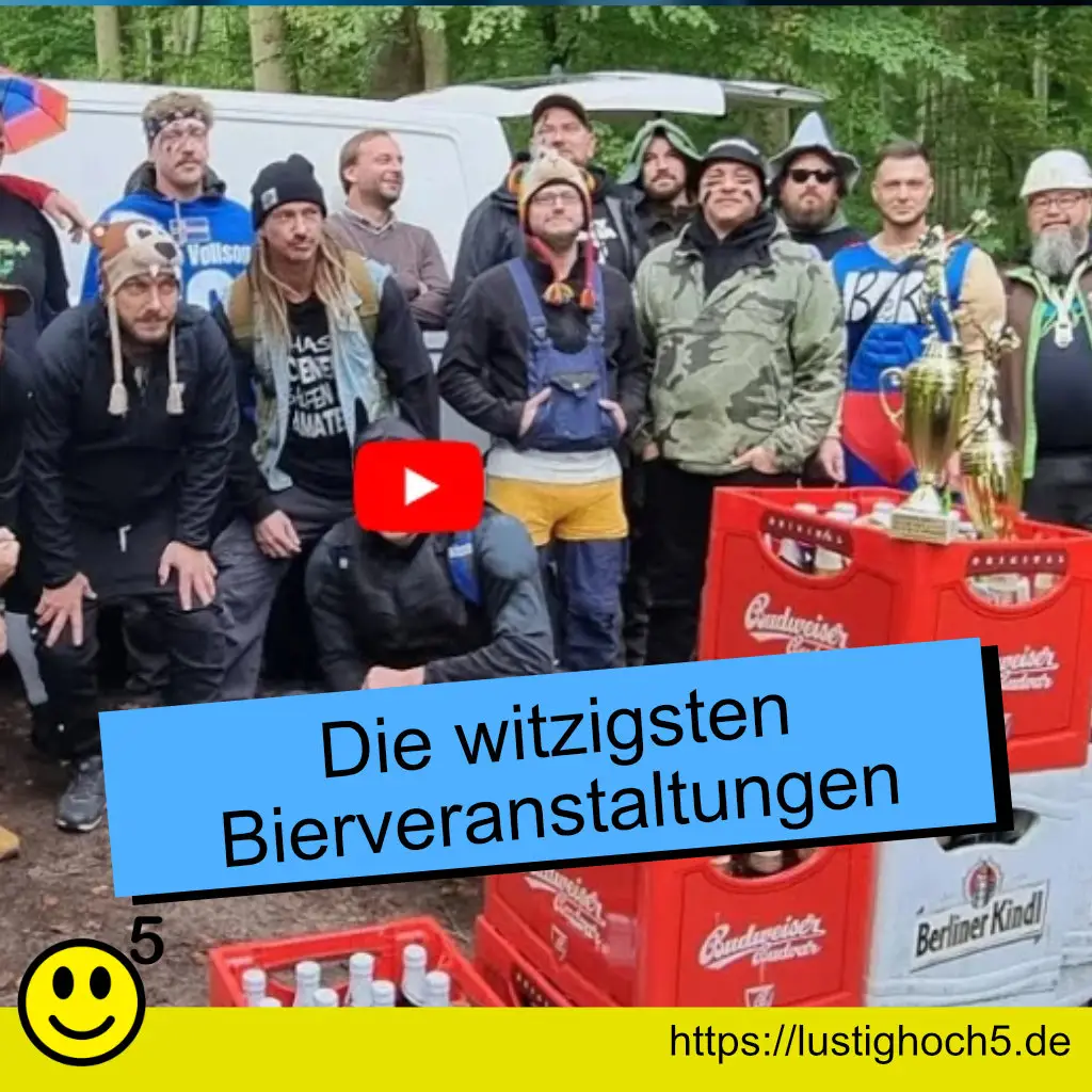 Die witzigsten Bierveranstaltungen