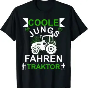 Coole Jungs fahren Traktoren