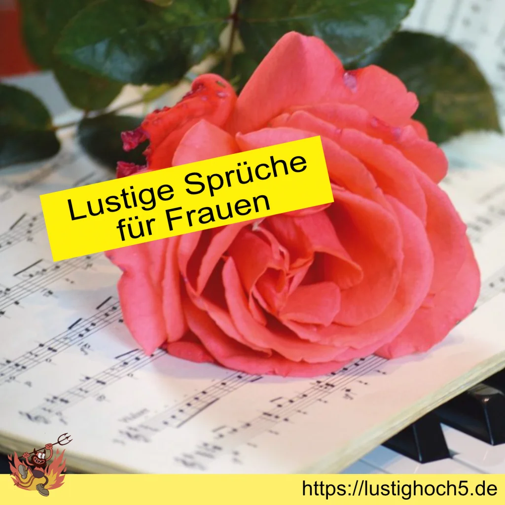 Lustige Sprüche für Frauen