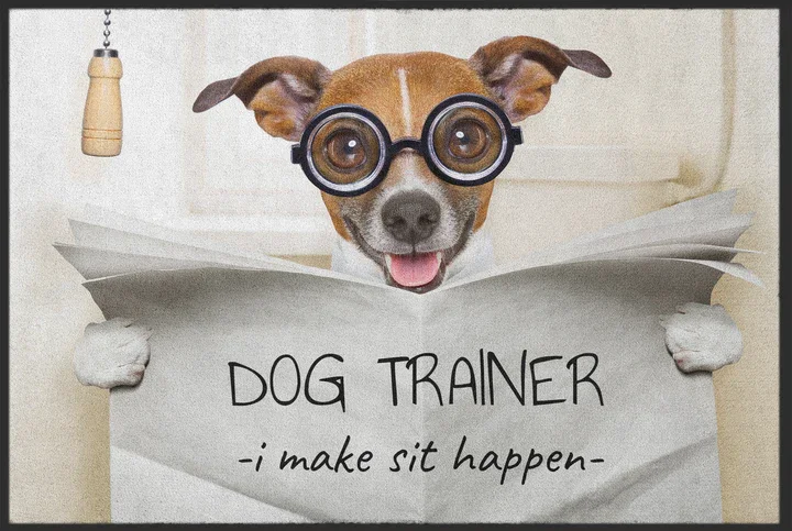 Lustige Fußmatten 4 Lustige Fußmatten - Dog Trainer