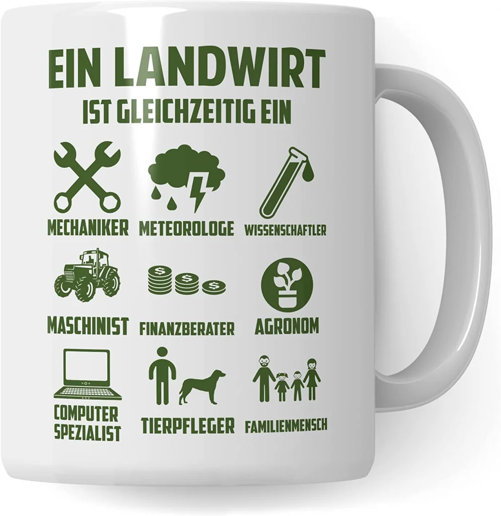Happy Birthday Landwirt: Lustige Geschenkideen 8 Landwirt Tasse - Allround Genie