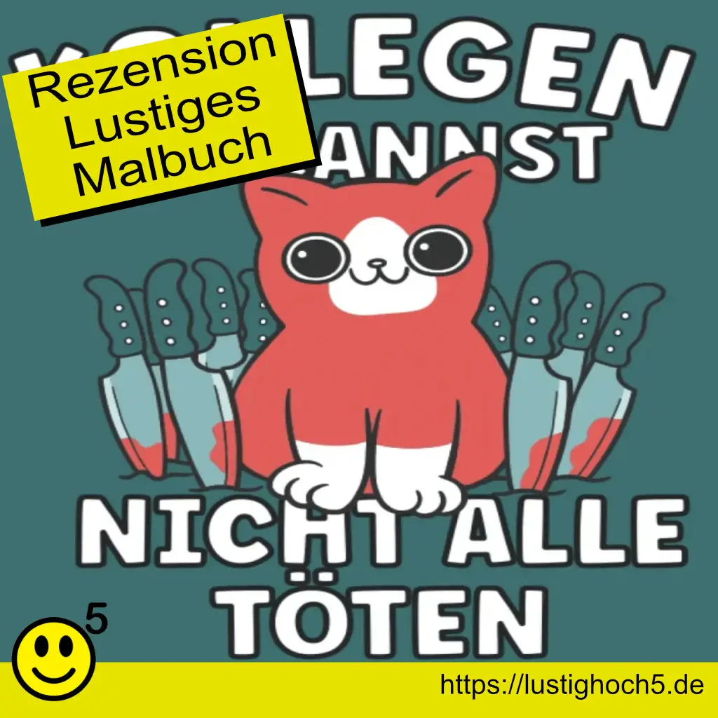 Rezension Malbuch du kannst sie nicht alle töten