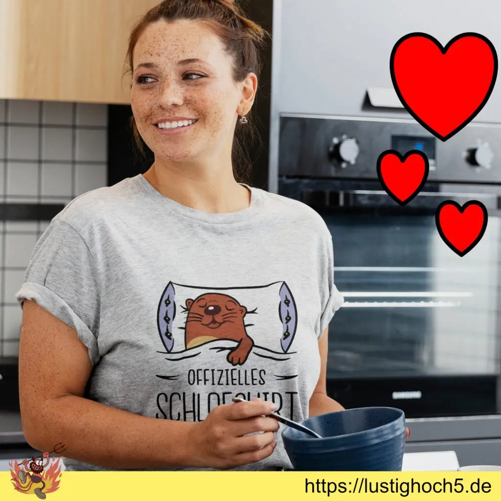 Offizielle Schlafshirts Otter