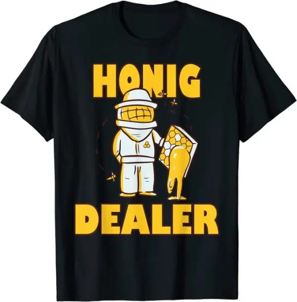 Honig Dealer Imker Bienenzüchter Bienen Freund Design T-Shirt