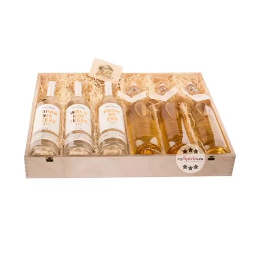 Schnaps verkosten wie ein Dorfkind von unseren Dorfkind Shop 12