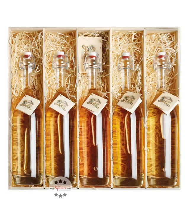 Schnaps verkosten wie ein Dorfkind von unseren Dorfkind Shop 13