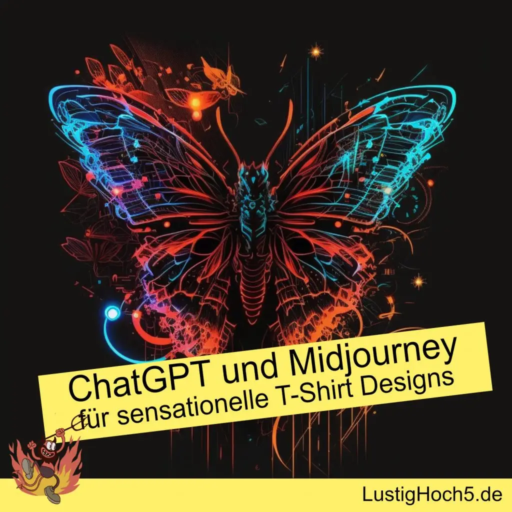 ChatGPT und Midjourney für sensationelle T-Shirt Designs